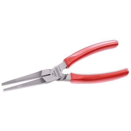 Half-round short flat-nose pliers