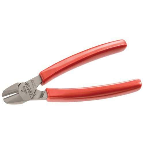 Diagonal cutting pliers with PVC grip