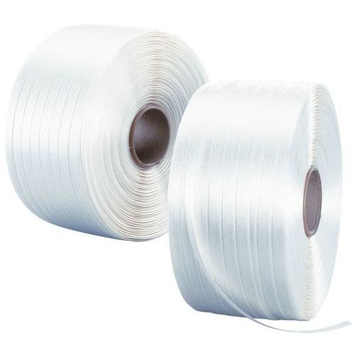 Glued textile strapping - Box of 2 reels - Manutan Expert