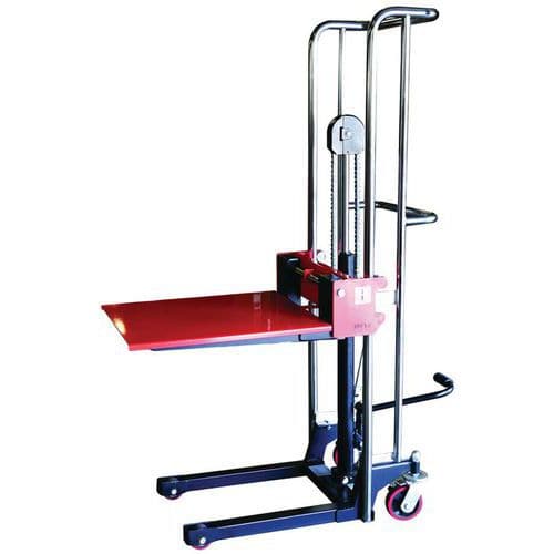 Manual Pallet Stacker - 650mm Forks - 400kg