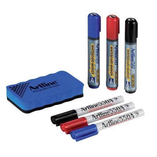 Artline whiteboard kit