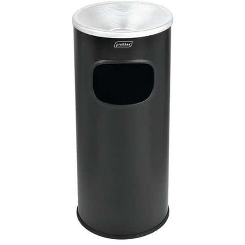 Ashtray and litter bin - metal - 30 L