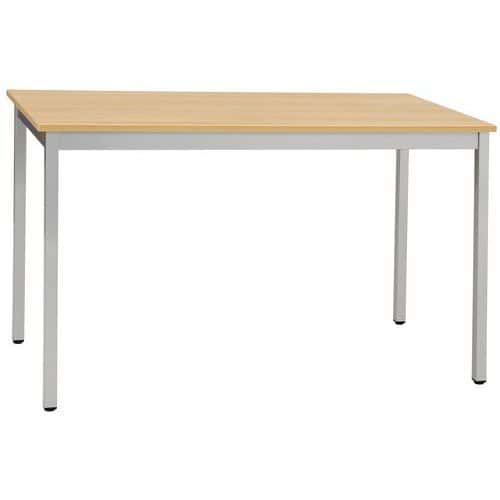 Rectangular Conference Table - Modular Office Desk - MFC Top - Manutan Expert