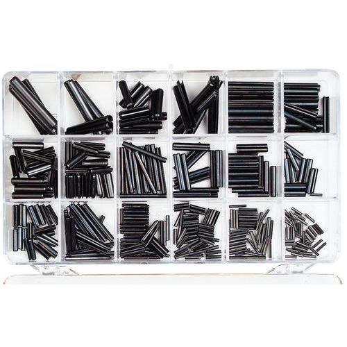 Case of heavy type elastic locking pins - 136 pieces