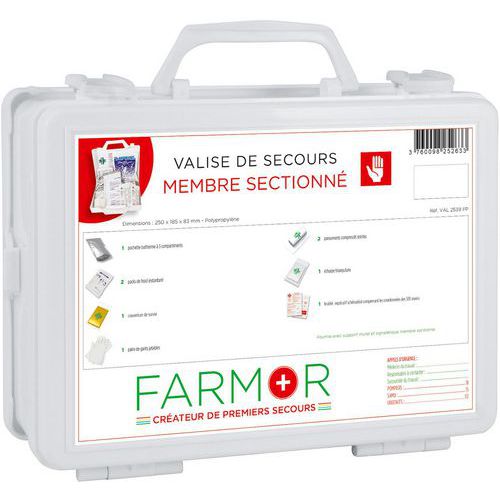 First-aid kit for severed body parts - FARMOR