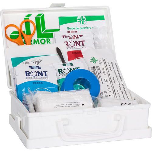 Multi-risk first-aid kit for four people - FARMOR