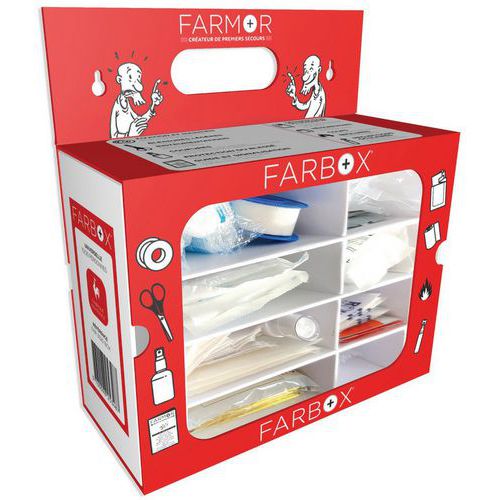 FARBOX universal first-aid kit for 20 people - FARMOR