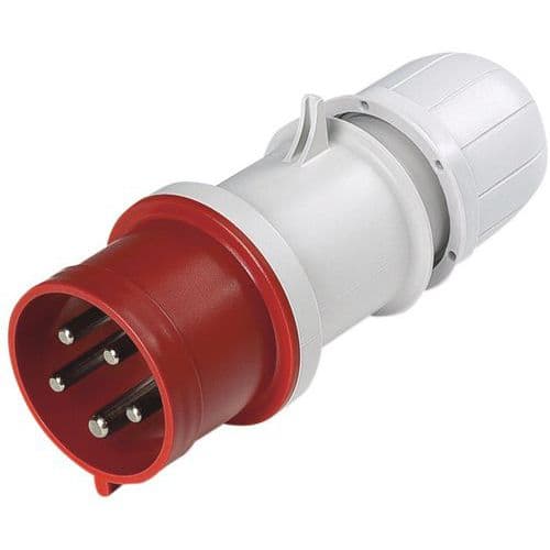 Mobile plug with phase inverter - IP 44 - 16 A