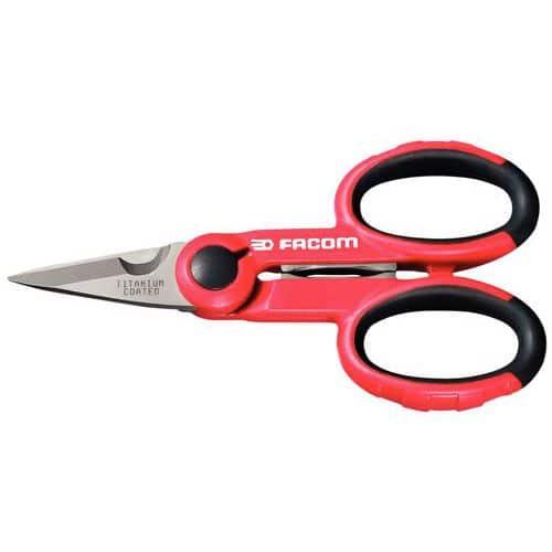 Facom 841A.4 bi-material sheathed scissors