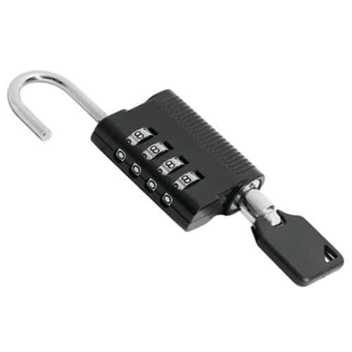 Four-digit padlock