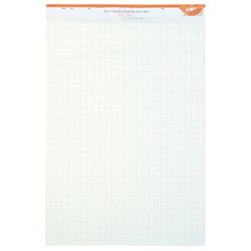 48-sheet squared flip chart pad - Manutan Expert