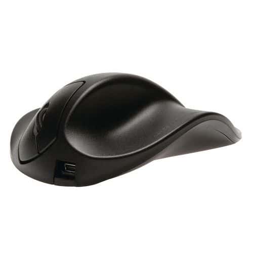 Ergonomic wireless mouse - HanshoeMouse - Left-handed or right-handed use