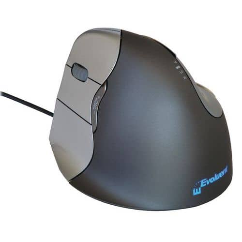Ergonomic vertical wired mouse - Evoluent4