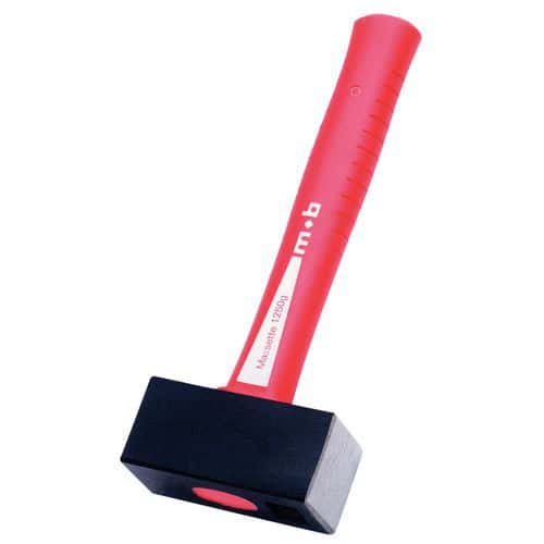 Le Rouge series club hammer with tri-material handle