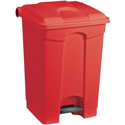 Plastic Pedal Bin - Food Waste - 70-Litre Capacity - Manutan Expert