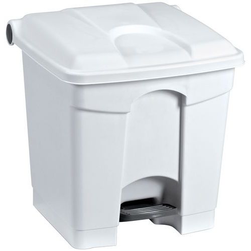 Plastic Pedal Bin - Food Waste - 30-Litre Capacity - Manutan Expert