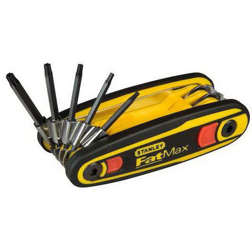 Set of male hex keys with FatMax® mount - Metric keys