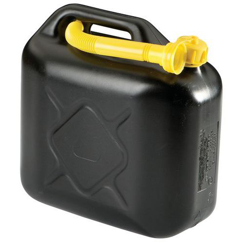 Fuel jerrycan with pouring spout - 10 to 20 l