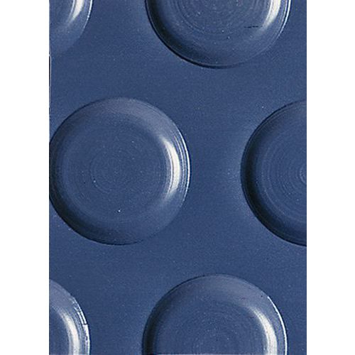 Flexi Button PVC mat with dots - Thick dots - Per linear metre - Plastex