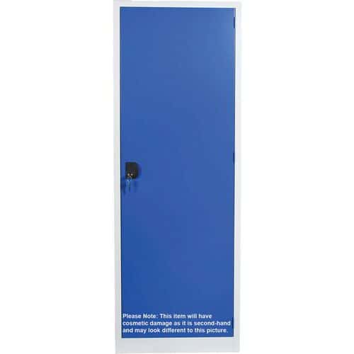 Used Blue Large Volume Locker - Clean & Dirty - HxWxD 1800x600x600mm