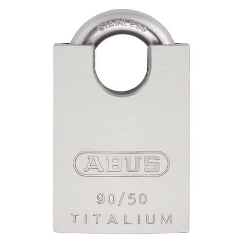 Titalium series 90 armoured padlock - Keyed Different - 2 keys