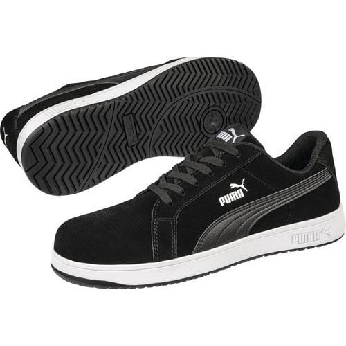 ICONIC BLACK LOW S1PL ESD safety shoes - Puma Safety