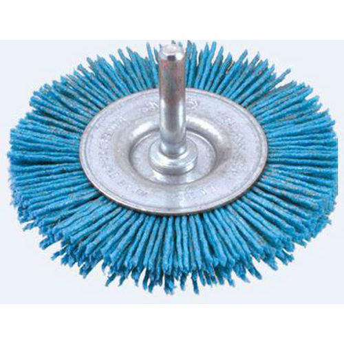 Abrasive wire brush - Circular - Fine grit