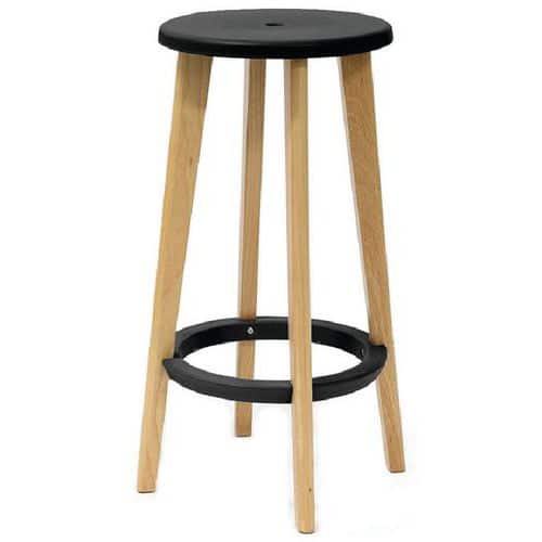 Woody tall stool - Set of 2