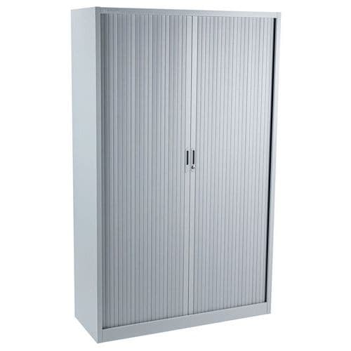 Tambour Door Cupboard - Space-Saving Tall Cabinets - Manutan Expert