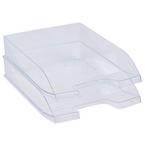 Transparent letter tray - Manutan Expert