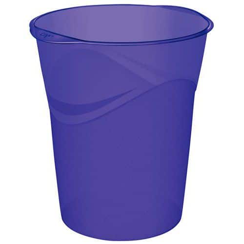 Oval waste paper bin - 14 l - CEP