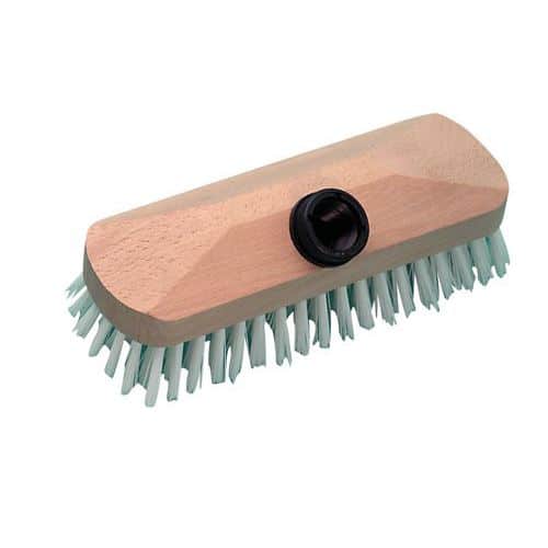 Wooden brush head