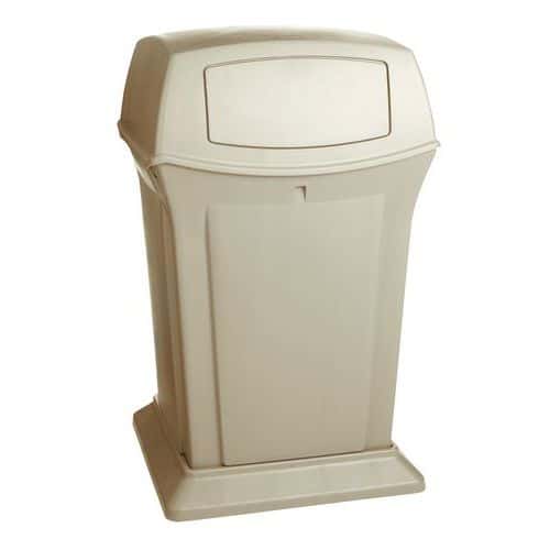 Ranger flame-retardant outdoor bin - Square - 132 l and 170 l