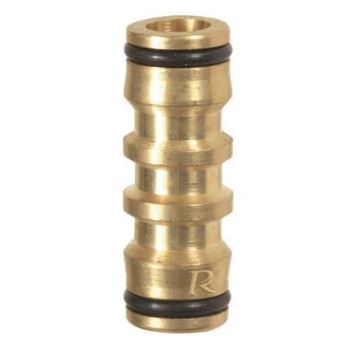 Brass double connector - Male