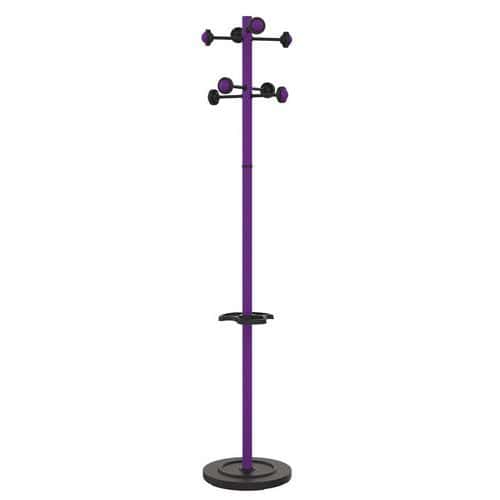 Coat rack with adjustable umbrella stand - Reception area