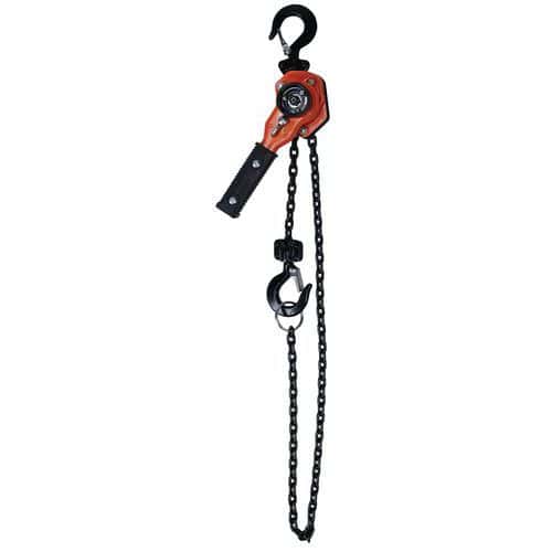 Lever Hoists With Grade 80 Chain - 250-6000kg Capacities - Manutan Expert