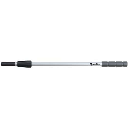 Telescopic aluminium pole - Length 2 x 1.25 m - Manutan Expert