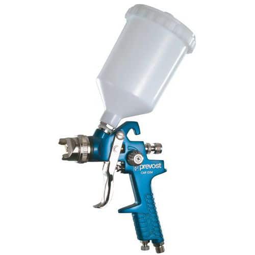 Standard gravity-feed paint gun with 1.4-mm nozzle