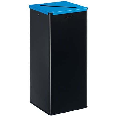 40 Litre Square Recycle Bin - Home/Office - Steel - Manutan Expert