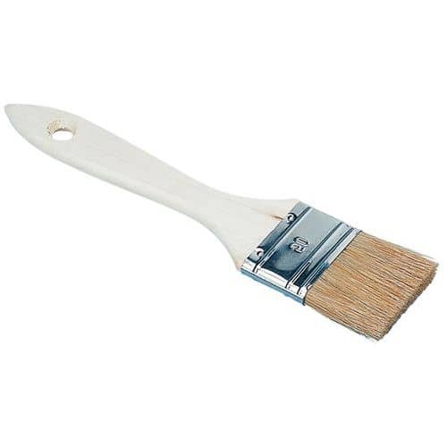 Broad paint brush - Wooden handle