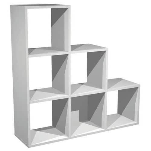 Maxicube six-compartment staircase storage unit - Artarredi