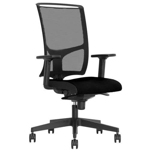 Vosto executive chair with 2D armrests, black - Nowy Styl