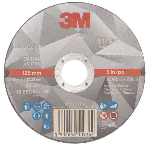 T41 Silver flat cutting disc