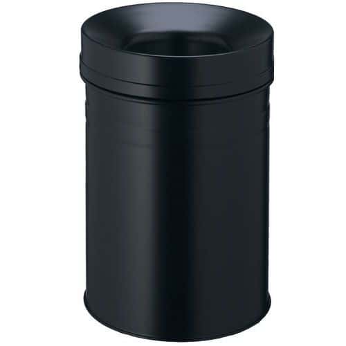 Fire-resistant metal bin - 30 L