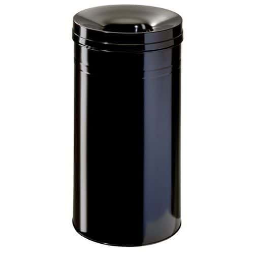 Fire-resistant metal bin - 60 L