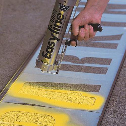 Stencils For Traffic Signs - Reusable Polypropylene  - Rocol