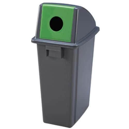 Waste Sorting Bins - Coloured Lids - 60-80 Litre - Manutan Expert