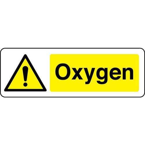 Oxygen Chemical - Substance Sign