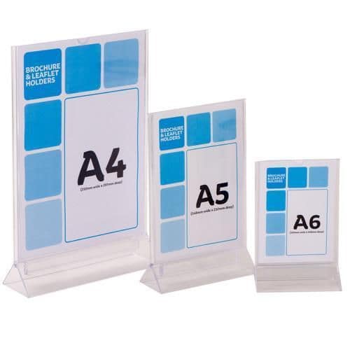 Table Top Poster Holders - Showdown Displays