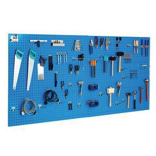 Full Tool Storage Board - 80 Piece Kit - Perforated Wall Panel - Bott